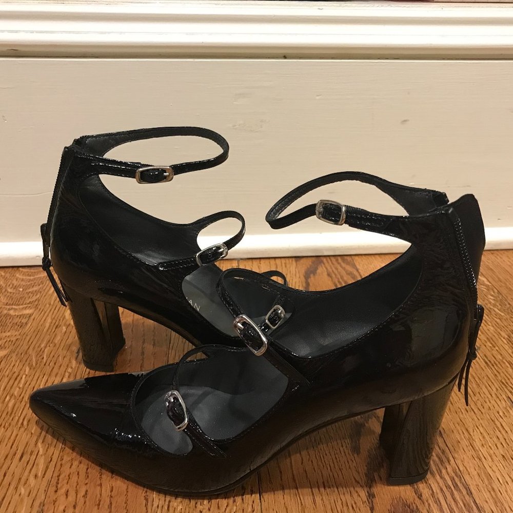 STUART WEITZMAN 3 INCH STRAPPY HEELS SIZE 6.5